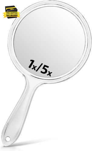 5 w hand mirror - x,